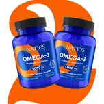 Natios Sada Omega-3 Premium Anchovies, 1000 mg - 2 x 100 kapslí