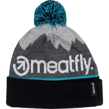 Čepice čepice Meatfly Robb - Grey Mountains one size