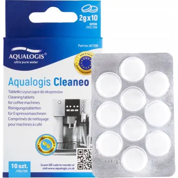 Příslušenství pro přípravu kávy Čisticí tablety Aqualogis Cleaneo pro kávovary 10 kusů
