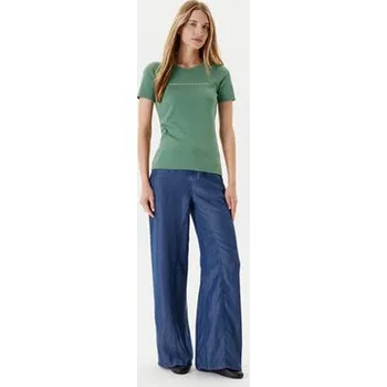 United Colors Of Benetton T-Shirt 3GA2E16A2 Zelená Regular Fit XS