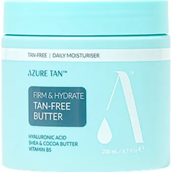 Azure Tan Free Firm&Hydrate zpevňující a hydratační tělové máslo, 200 ml
