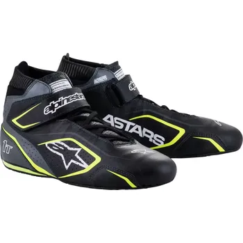 Moto obuv Boty Alpinestars Tech-1 T V3 Antracitová / Žlutá / Černá 42.5