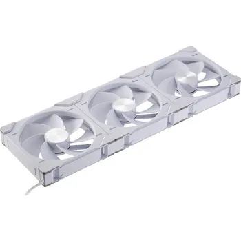 PC ventilátor Phanteks D30 PWM Reverse Airflow D-RGB PC větrák s krytem bílá (š x v x h) 140 x 30 x 140 mm