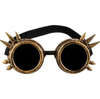 BRÝLE GOGGLE STEAMPUNK POSTAPOKALYPSA CYBER