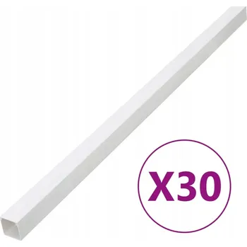 kabelová chránička LIŠTA KABELOVÝ KANÁL KORYTO VÍKO 60X40MM 30M PVC