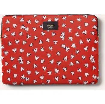 Kabelka Wouf Pouzdro Na Notebook Crush, červená / bílá
