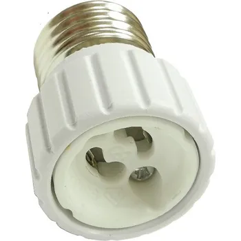 Žárovka Adaptér / Redukce žárovky patice E27 - GU10