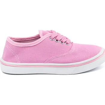 Dívčí tenisky Světle růžové dětské plátěné tenisky C1459-24P Velikost: 31