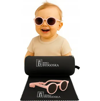 Sluneční brýle Sluneční brýle Mennica Bydgoska 6 m+ růžové