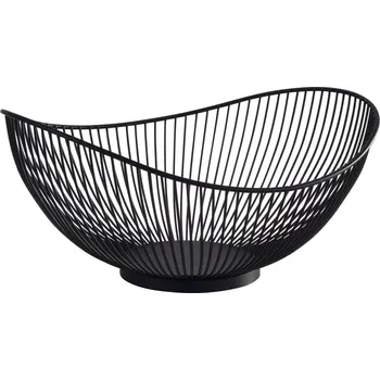 chlebník APS Svart Koš, výška: 135 mm, délka: 295 mm, šířka: 255 mm, černý