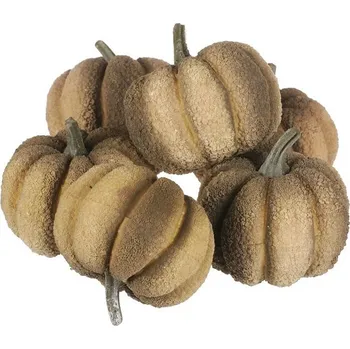 umělá květina Dýně z polystyrenu, barva zelená, cena za balení (6 ks).