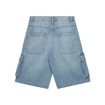 United Colors Of Benetton Džínové šortky 4KEHC9041 Modrá Regular Fit 150