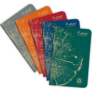 Blok Poznámkový sešit Forever, linkovaný, 60 listů
