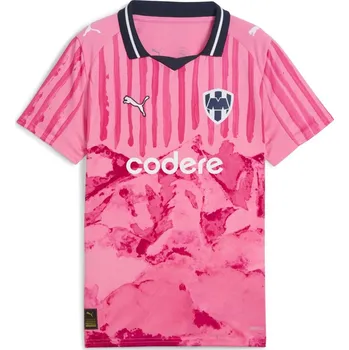 Chlapecké tričko Puma x KidsSuper Monterry Goalkeeper Shirt 2025 2026 Juniors Fast Pink 11-12 let