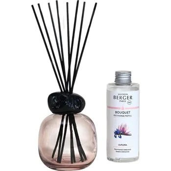 Maison Berger Paris, Vonný difuzér Mineral s vůní Liliflora růžovo-černý - Formadore
