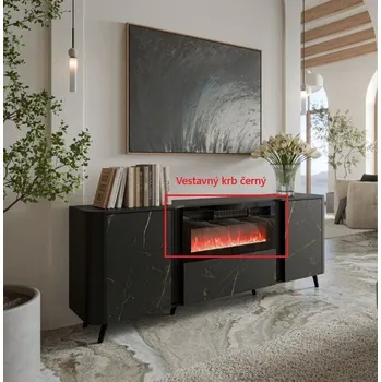 Nábytek PEGAS s.r.o. Elektrický krb IF-40FSB LED RGB černý