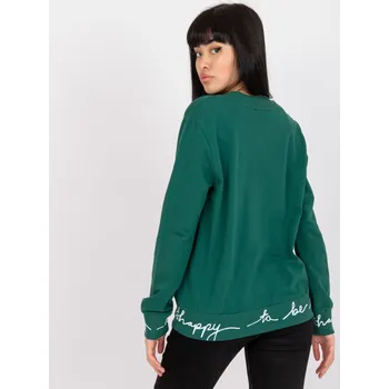 Dámská mikina Mikina RV BL 7809.37X tmavě zelená S/M