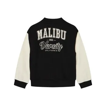 United Colors Of Benetton Bunda bomber 32N4C504V Černá Regular Fit 130