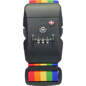 Visací zámek Cestovní popruh na zavazadla RV.TSA.319.DUHA