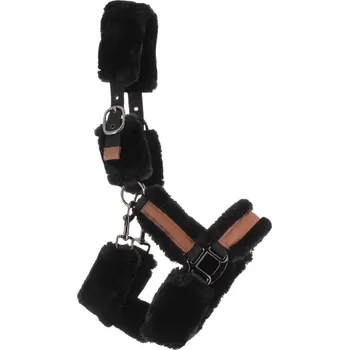 PENELOPE Ohlávka s beránkem Soft Penelope, černá COB