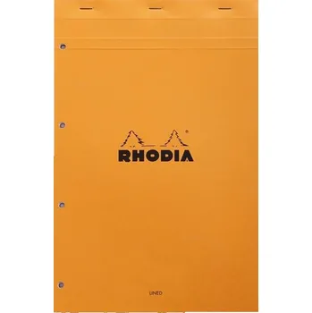 Karton PP Poznámkový blok Rhodia Basics, A4+,oranžová,80 listů