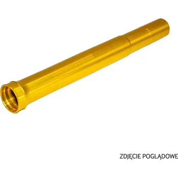 Tlumič řízení MS PROMOTION DŘÍK TLUMIČE / NOSNÁ TRUBKA TELESKOPU (KALÍŠEK) HLINÍK HONDA CB 600 HORNET '09-'12, DÉLKA 455 MM BARVA ZLATÁ