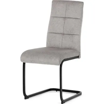 Jídelní židle Jídelní židle, stříbrná, samet vintage, DCL-D1275 SIL4