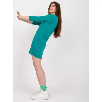 Dámské tričko Tunika TW TU 1021.22X tmavě zelená S