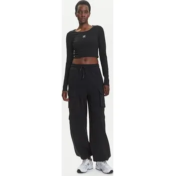 adidas Halenka Essentials Ribbed IW5725 Černá Slim Fit S