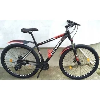 Horské kolo Horské kolo MTB Olpran XC 291, rám 19 palců, kolo 29", červené