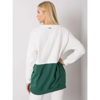 Dámská košile Halenka RV BL 7197.89P bílá zelená S/M