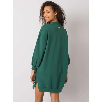 Dámské oblečení Šaty RV SK 7207.03 tmavě zelená L/XL