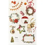 Galeria Papieru Samolepky - Vánoce, 4 archy, 56ks