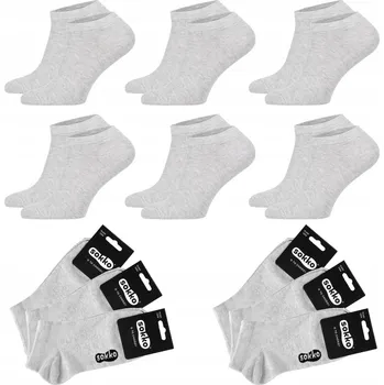 Pánské ponožky Sokko Ponožky Kotníkové Ponožky ponožky Bavlněné Letní šedé velikost 42-44