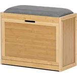 Nábytek PEGAS s.r.o. Botník, bambus, přírodní, DR-N1014 GREY2