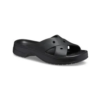 Dámská móda Nazouváky Crocs Classic Women's Cross Strap 210840 Černá 39_40