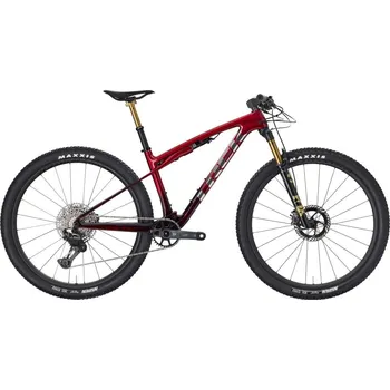 Horské kolo horské kolo TREK SUPERCALIBER SLR 9.9 XTR Di2 Gen 2 red smoke/drizzle - S