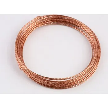 Korálek Kroucený drát z čisté mědi 0,7mm