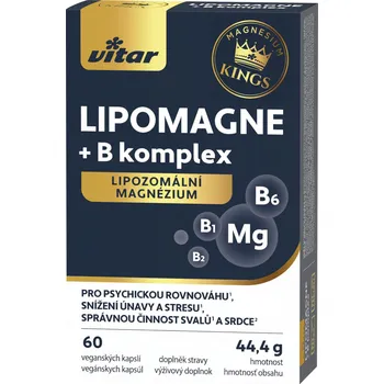 Vitar Kings Lipomagne + B komplex 60 cps.