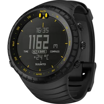 Výškoměr Hodinky Suunto Core Black Yellow Standard Strap