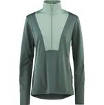 Dámská fleece mikina KARI TRAA KAREN H/Z MIDLAYER XS Zelená, Světle zelená