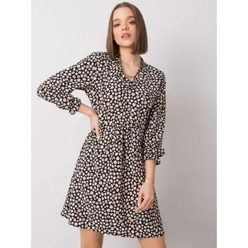 Dámské šaty Šaty WN SK R817.66 černá a béžová S