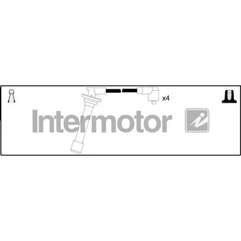 Zapalovací a žhavicí svíčka Zapalovací kabely HONDA CIVIC 1.6i 16V 81kW