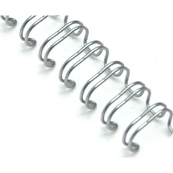 Vázací hřbet kovový hřbet 12,7mm (1/2") 100ks Barva: Modrá