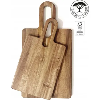 Kuchyňské prkénko Krájecí prkénko by inspire dřevěné 2 ks