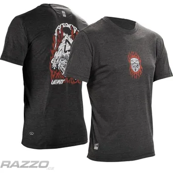 cyklistický dres Dres na kolo Leatt MTB Gravity 1.0 Jersey Black 2025 M