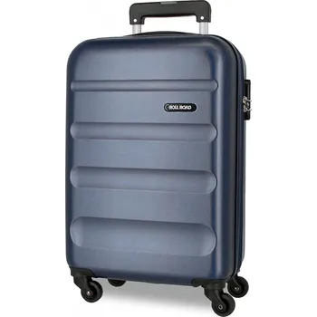 JOUMMA BAGS ROLL ROAD Flex Navy Blue, ABS Cestovní kufr, 55x38x20cm, 35L, 5848662 (small exp.)