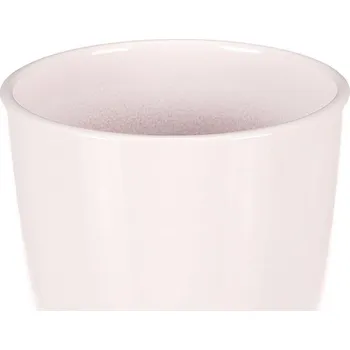 Obal na květináč Obal na květiny - terakota, pr. 10 cm, barva bílá