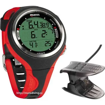 Neoprenový oblek Potápěčský Počítač MARES SMART + INTERFACE Černá-Šedá