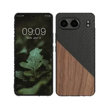 Pouzdro na mobilní telefon Dřevěné pouzdroBumper pro OnePlus Nord 4 5G - hnědá